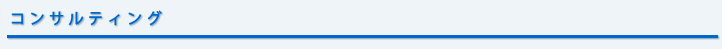 コンサルティング